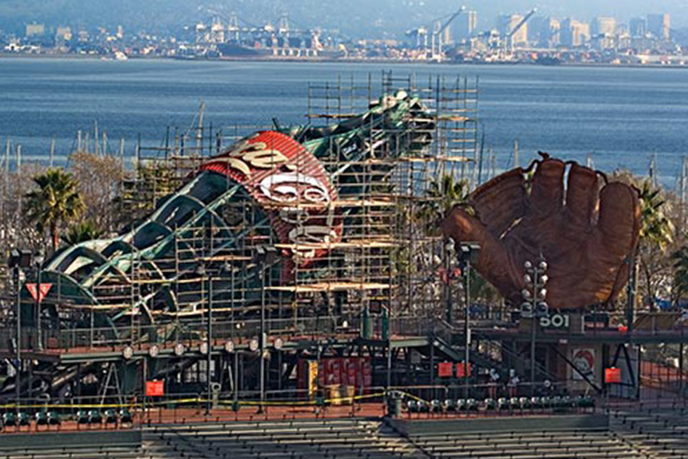 SF Giants Stadium - Coke Bottle