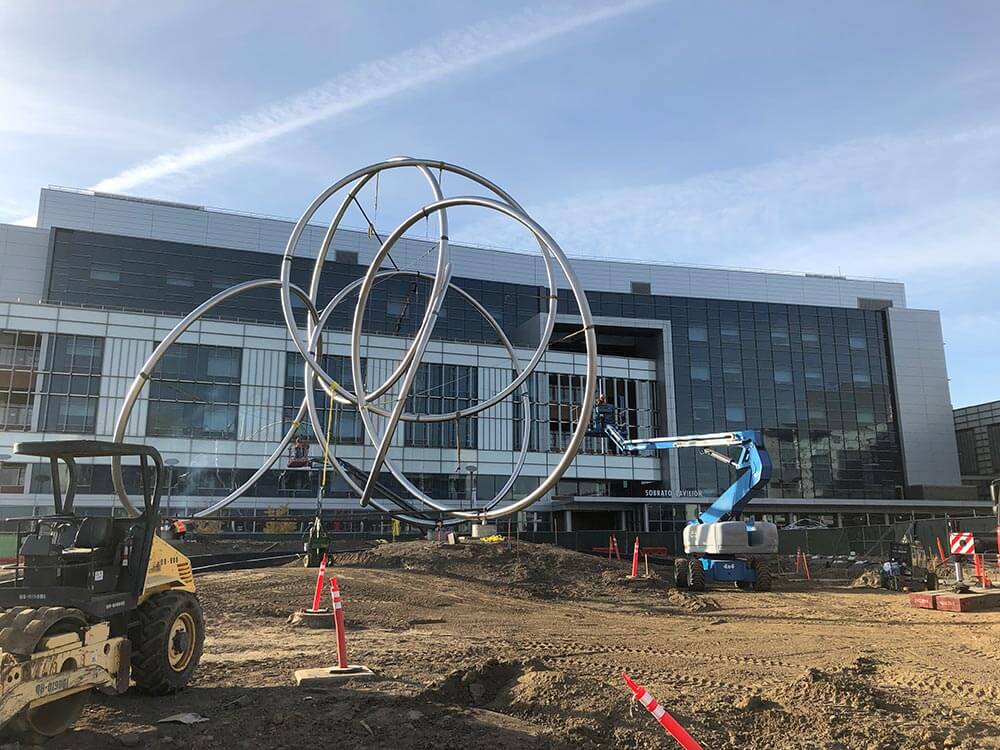 The first phase of the - Santa Clara Valley Medical Center